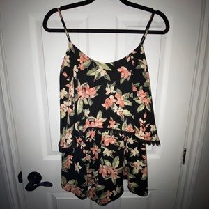 AUDREY♡♡♡+♡ Floral Tank Romper